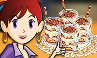 Online free browser game: Tiramisu Cups: Sara\\\'s Cooking Class