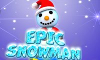 Online free browser game: Epic Snowman