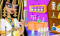 Online free browser game: Mad Science Labs: Cleo de Nile