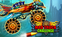 Online free browser game: Mad Truck Challenge