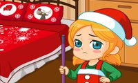 Online free browser game: Cleaning Christmas Mess