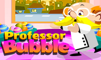 Online free browser game: Professor Bubble