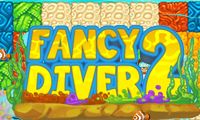 Online free browser game: Fancy Diver 2