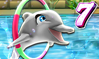 Online free browser game: My Dolphin Show 7