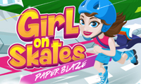 Girl on Skates: Paper Blaze