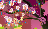 Online free browser game: Create Your Blossom Tree